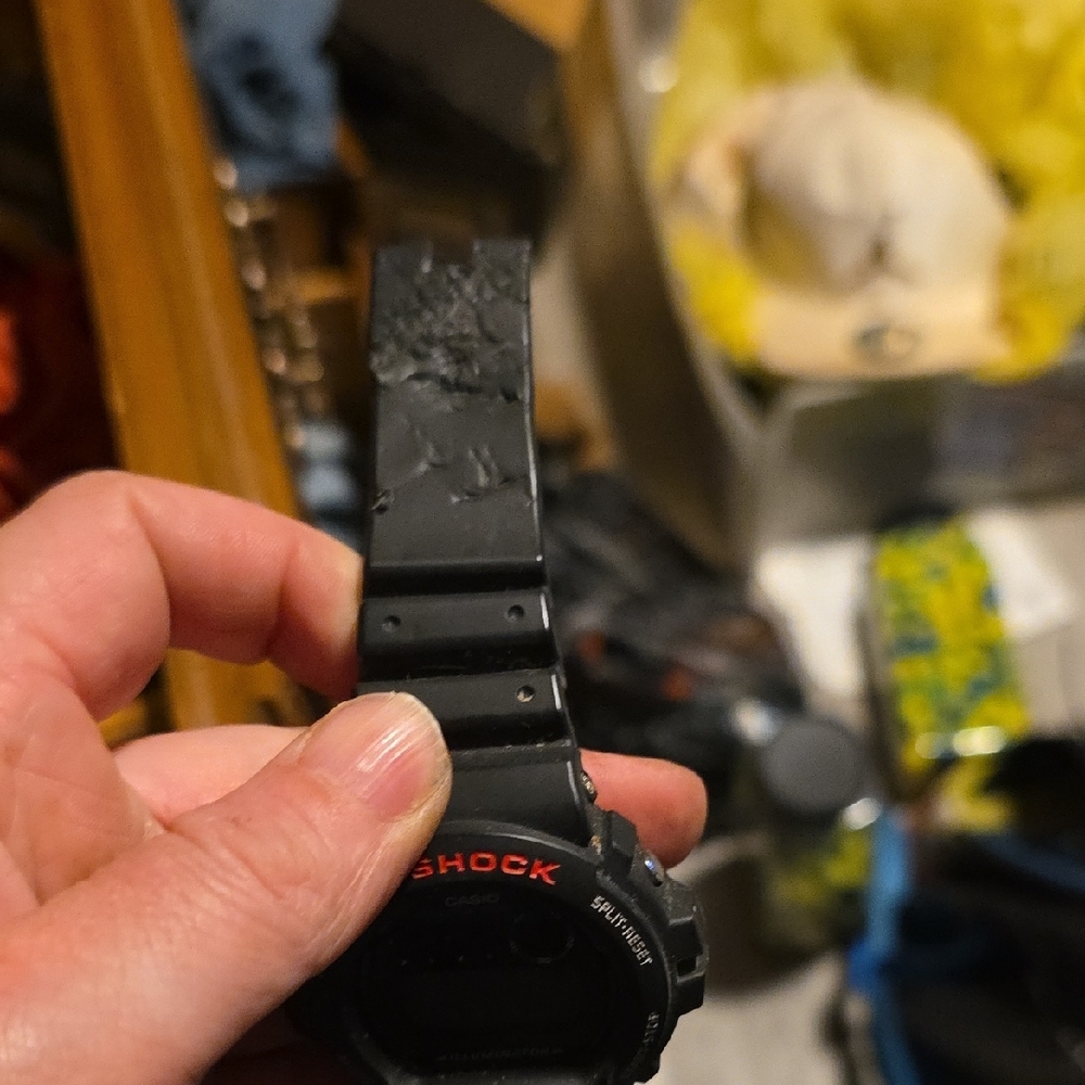 G-Shock Black and Red Digital Watch - Picture 4 of 4